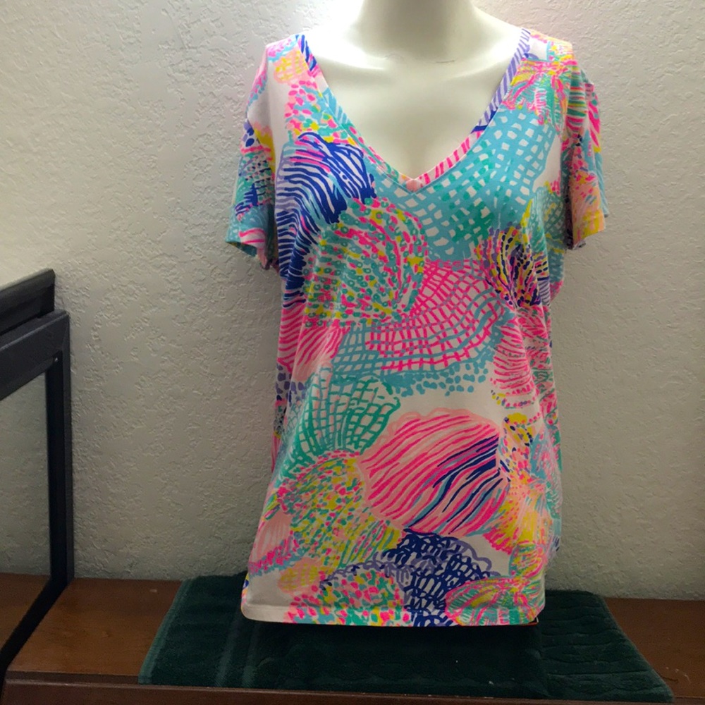 Lily Pulitzer V-neck top